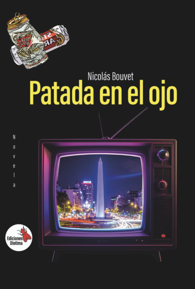 Tapa de Patada en el ojo de Nicolás Bouvet