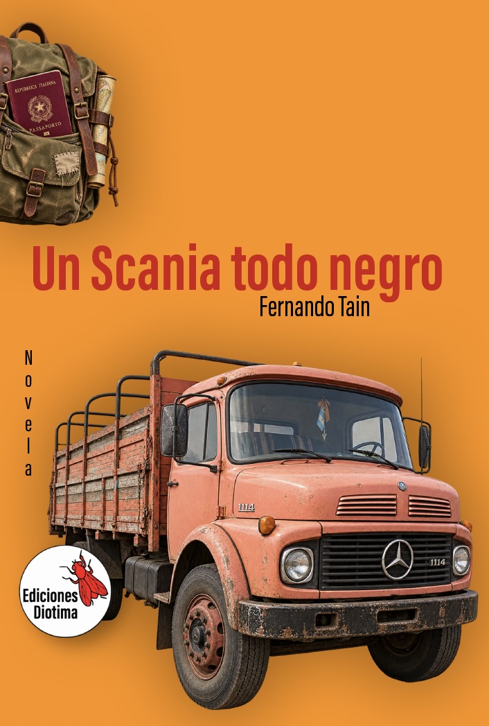 Tapa de Un Scania todo negro de Fernando Tain