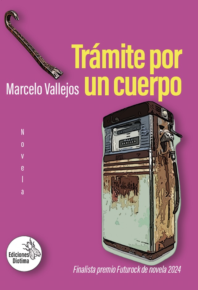 Tapa de Trámite por un cuerpo de Marcelo Vallejos